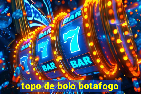 topo de bolo botafogo